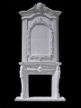 French Baroque MARBLE FIRE SURROUND - MODEL MFP169