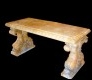 DOLPHIN MARBLE BENCH - MODEL MB106