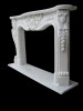 LOUIS XV MARBLE FIREPLACE - MODEL MFP106