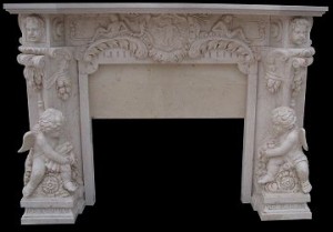 ITALIAN MARBLE FIREPLACE SURROUND – MODEL MFP120 1