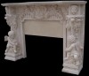 ITALIAN MARBLE FIREPLACE SURROUND - MODEL MFP120