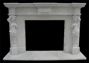 MARBLE FIREPLACE MANTLE SURROUND – MODEL MFP211 1