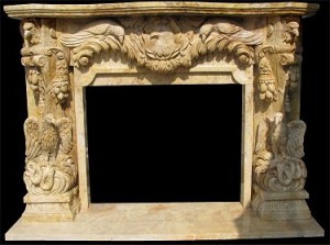 MARBLE FIREPLACE MANTLE SURROUND – MODEL MFP215 1
