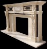 GEORGIAN HAND CARVED FIRE SURROUND - MODEL MFP130