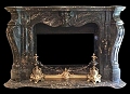 FRENCH BAROQUE MARBLE FIRE SURROUND - MODEL MFP161
