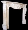 LOUIS XV FRENCH CARRARA FIREPLACE - MODEL MFP184