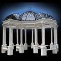 HAND CARVED EUROPEAN MARBLE ARBOR