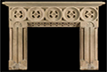 VERDE MARBLE FIREPLACE - MODEL MFP111