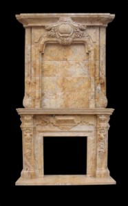 LIMESTONE FIREPLACE SURROUND – MODEL MFP123 1