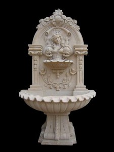 ITALIAN MARBLE WALL FOUNTAIN – MODEL MF107 1
