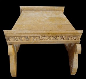 MARBLE KITCHEN RANGE HOOD 1